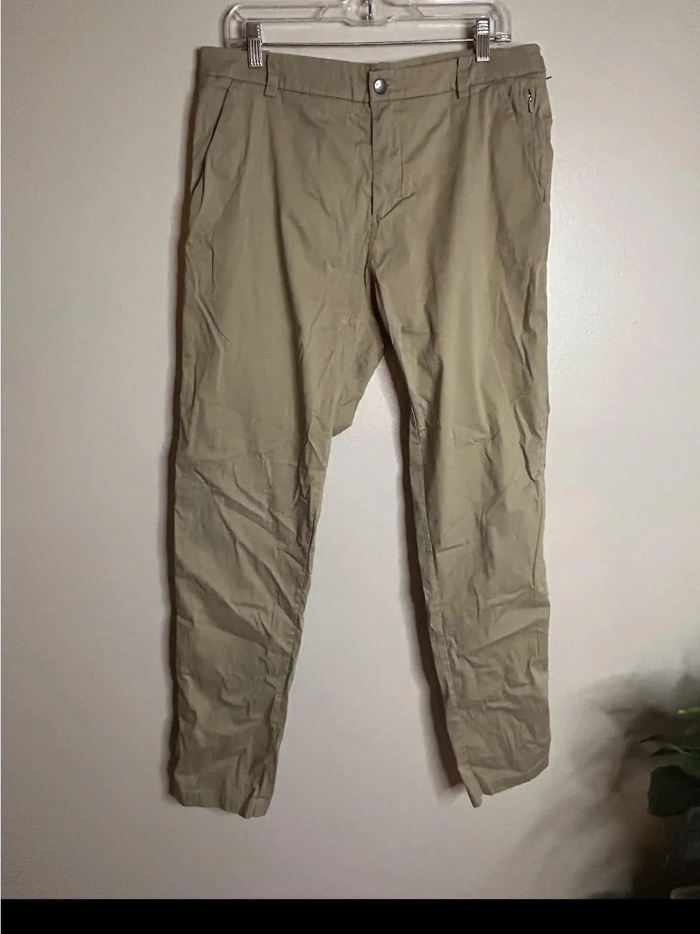 Lululemon Pants Mens 34 Commision Artifact Tan Chino Work Commute Office